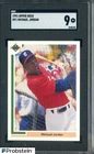 1991 Upper Deck Baseball #SP1 Michael Jordan Chicago White Sox HOF SGC 9 MINT