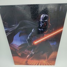 Star Wars Darth Vader Metal Tin Sign Vintage Style Collector 12.5inx16inOfficial