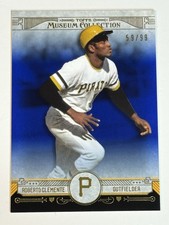 2015 Topps Museum Collection Blue #59/99 Roberto Clemente #26 HOF! Pirates!