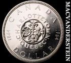 1964 Canadian Silver Dollar- Choice Gem Brilliant Uncirculated Luster #i429