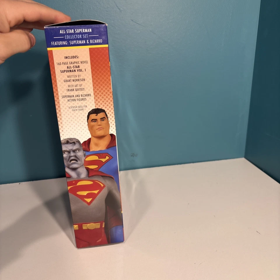 DC Direct All-Star Superman Coleccionista Figura Caja Set Superman Bizarro con Cómic Foto 3 de 4