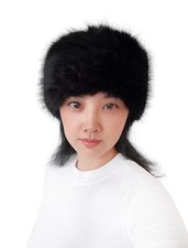 Winter Headband Ear Warmer Long Pile Faux Fur Cold Weather Accessory Women