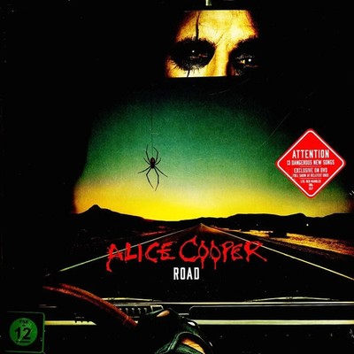 Alice Cooper Road LP Red Marbled Vinyl DVD NEU Rock Wacken E31