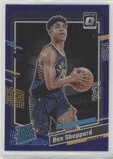 2023-24 Panini Donruss Optic Rated Rookie Purple Prizm Ben Sheppard #221 1d40