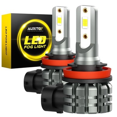 CANBUS AUXITO 4000LM 9006 HB4 H11 H8 H9 LED DRL Fog Light Daytime Running Light*