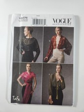 Vogue Accessories V9276 All Sizes Misses Shrug Capelet Pattern