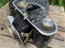 Antique German Camera Foth Derby 127 Film Works Like A Top
