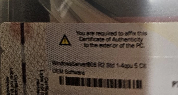 Microsoft Windows Server 2008 R2 OEM w/ Disc + License Key – 1–4 CPU / 5 CAL - image 2 of 3