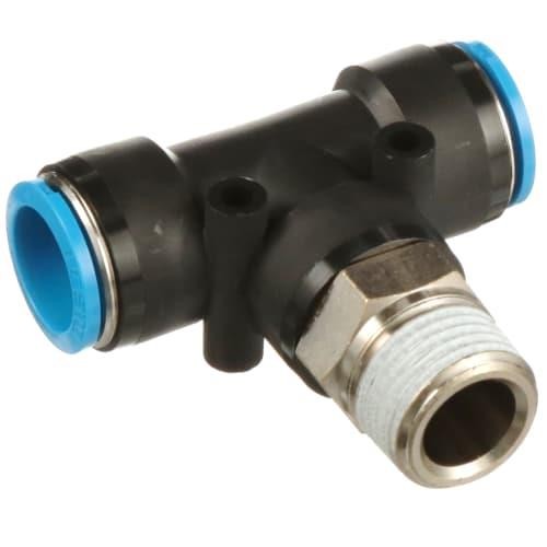 FESTO-QST-1/2-16 10pc CORPORATION Push-in T Connector Freight Free Fast Ship