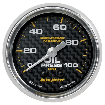 #ad Autometer 200790 40 Marine Mechanical Oil Pressure Gauge $95.19