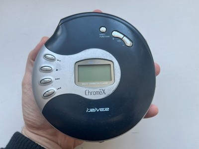 Vintage iRiver iMP-150 ChromeX CD MP3 Player ( Not Working ) AS IS