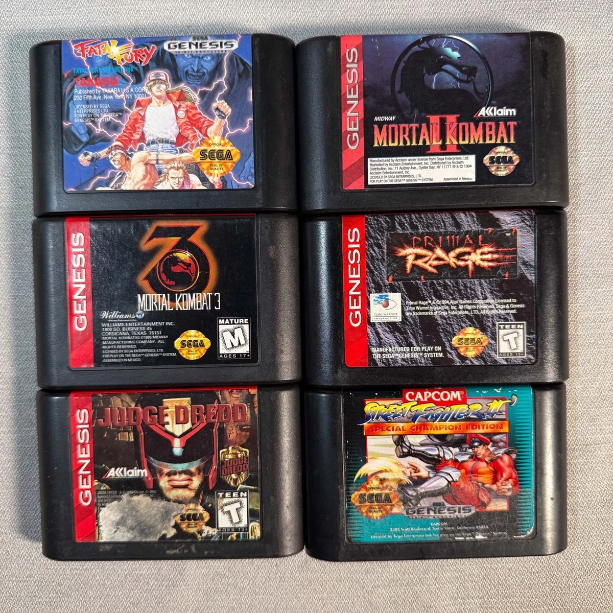 Mortal Kombat SEGA 1992 Released Video Games for sale | eBay