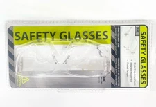 Cordova Clear Lens Safety Glasses Scratch & Impact Resistant + UV Protection PPE