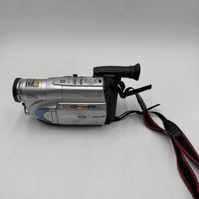 JVC GR-SXM260U Compact VHS-C VHS 700x Digital Zoom Camcorder Tested Working 