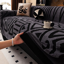 1Pc New Bohemian Style Sofa Protector, Vintage Interlaced Comfortable Sofa Blank