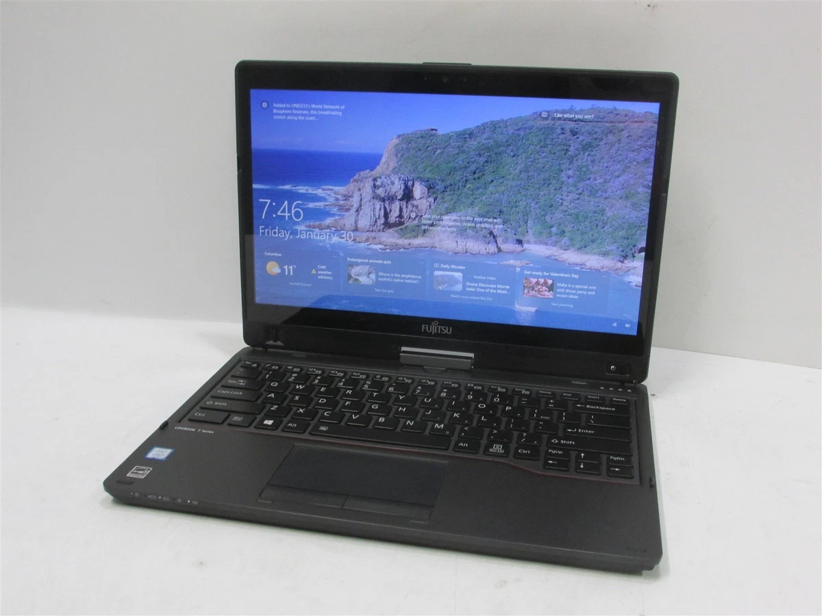 Fujitsu 8 GB RAM PC Laptops & Netbooks 13-13.9 in Screen for sale