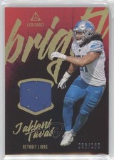 2020 Panini Luminance Bright Beginnings Materials Gold 36/100 Jahlani Tavai ni4