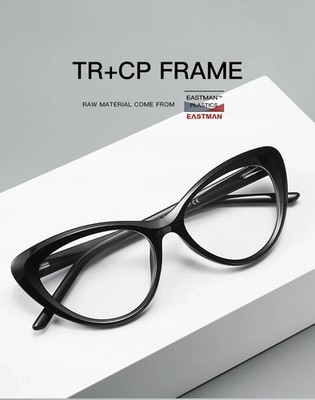 Cat Eye Women Reading Eyeglasses Frames for Blue Light Blocking Eyewear