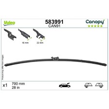 Scheibenwischer vorne für Peugeot 407 6C 6D SW 6E | 24341106