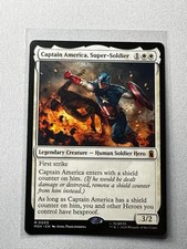 Captain America, Super-Soldier 9 Marvel Super Heroes M NM