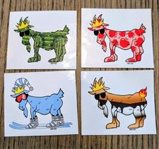 GOAT USA - 4 Pack - Catus, apple, ski, s'mores