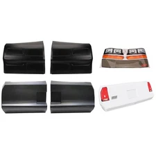 MD3 1981-88 Monte Carlo Stock Car Bumpers/Graphics, White