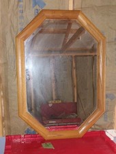 Octagonal Wall Mirror Farmhouse Cottagecore G...