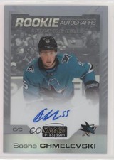 2020-21 O-Pee-Chee Platinum Rookie Auto Rainbow Sasha Chmelevski #R-SC Auto 0a4