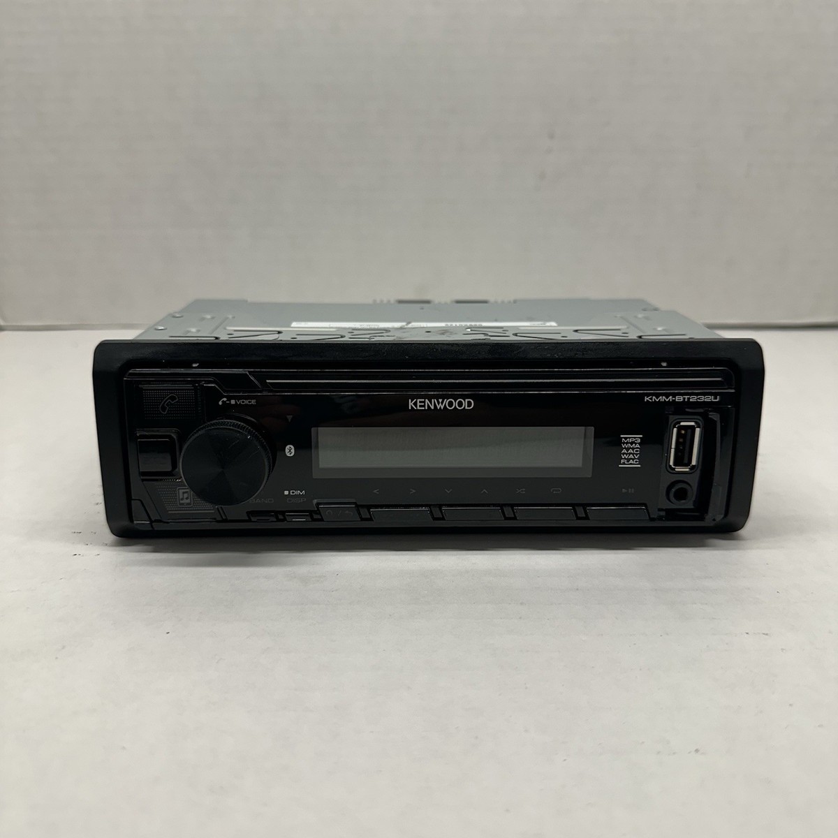 Kenwood KMM-BT232U Bluetooth - USB - AUX Input Single Din CD Car