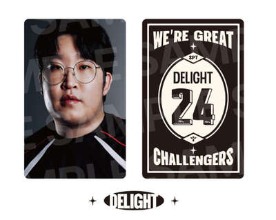 OFFICIAL PHOTOCARD HLE ESPORTS - HLE ZEUS DELIGHT /FST/ KTO FES LOL LCK HLE Delight デライト ハンファ トレカ フォトカード