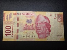 MEX Bank Notes: El Banco de Mexico S.A, 100 Pesos 2012  Serie Z