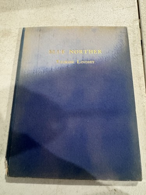 #ad RARE 1925 BLUE NORTHER Therese Lindsey TEXAS Poetry Poems BOOK 1st Edition $44.99