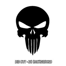 The Punisher Skull Vinyl Sticker Decal - US MADE - Car Truck decal Jeep DC