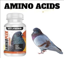 Vitofarma Performance Amino Acids for Pigeon Aminocidos Para Palomas 100 Tab