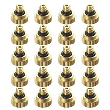 20 PCS Brass Stainless Steel High Pressure Atomizing Cooling Misting Nozzle