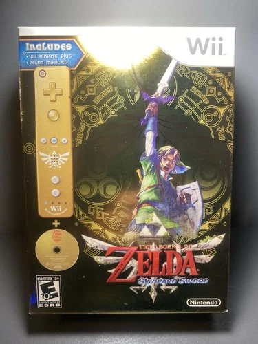 Nintendo Wii - The Legend of Zelda: Skyward Sword COLLECTOR'S BUNDLE, Rare