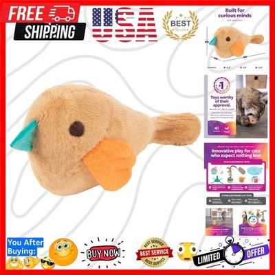 Chickadee Chirp Electronic Sound Cat Toy, Contains Catnip, Battery Powered - ...