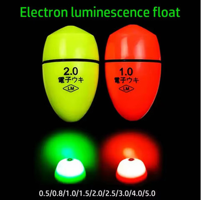 LED Electronic Night Fishing Floats Electric Float Bobber Free Batteries & more