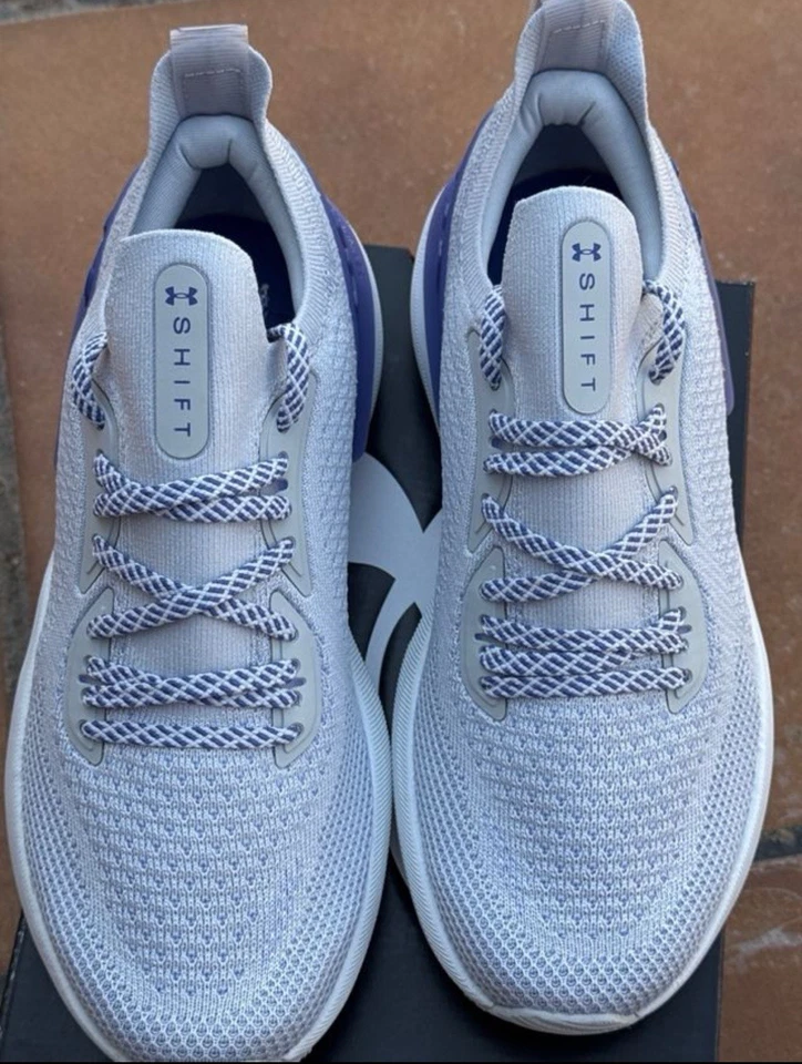 Zapatillas U der Armour Shift Gris- Morado - Imagen 2 de 4