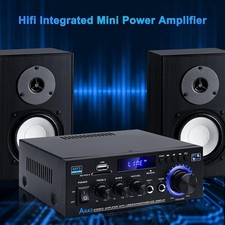 Stereo Receiver Amplifier Home Audio Amp, AK45 Bluetooth Receiver for Home NEW
