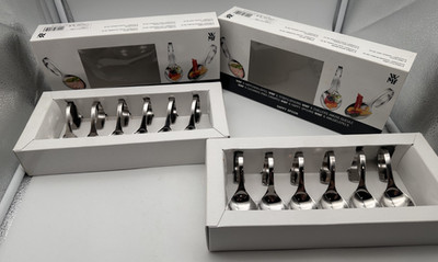 12x WMF Häppchen Löffel - Cromargan Edelstahl Rostfrei 18/10 - Happy Spoon