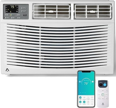 #ad #ad 🔉🔵12000 BTU Window Air Conditioner 3 in 1 Cooling Fan amp; Dehumidifier WiFi amp; Re $259.99