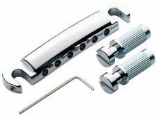 T1Z-C TonePros Metric Stopbar Tailpiece Chrome Finish