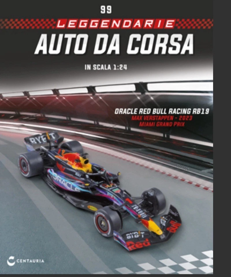 REDBULL RB19 Miami F1 Model MAX VERSTAPPEN 2023 SCALA 1:24 IXO No Minichamps - Immagine 2 di 4