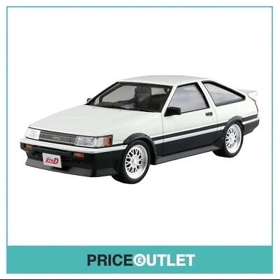 aoshima　DISM 1/24 corolla levin AE86 Aoshima 1/24 Toyota AE86 Corolla Levin Red /Black Painted