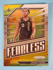 2023 Panini WNBA Prizm Fearless Jackie Young Las Vegas Aces #13