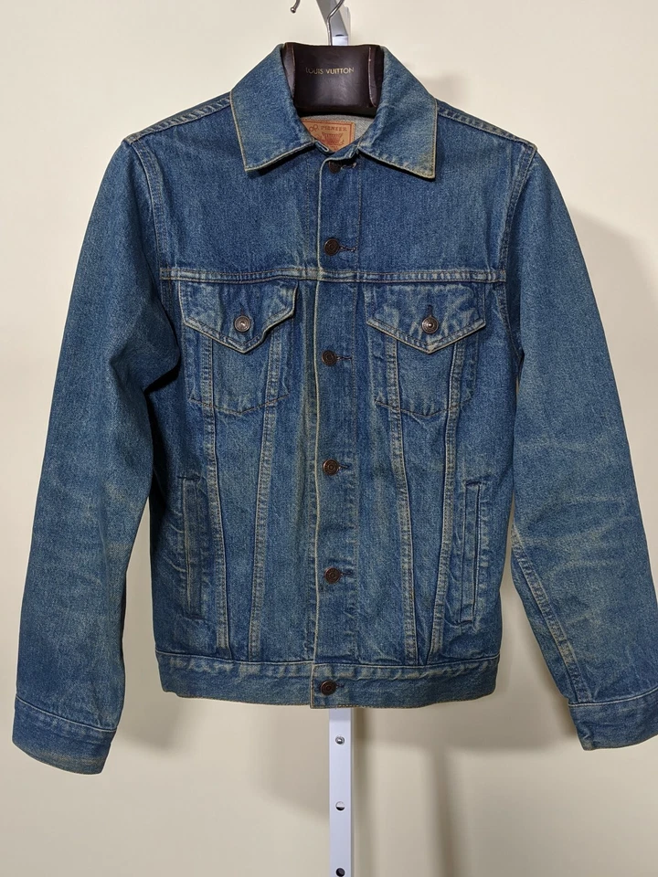 Gap Vintage 80s Pioneer Type 3 Denim Jacket NYC Graffiti SPECIAL K "Bandit" 1984 - Image 2 of 4