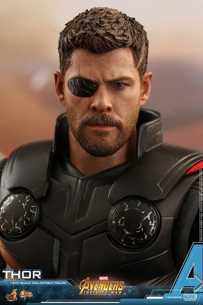 Thor Sixth Scale Figure by Hot Toys Avengers Infinity War Sideshow