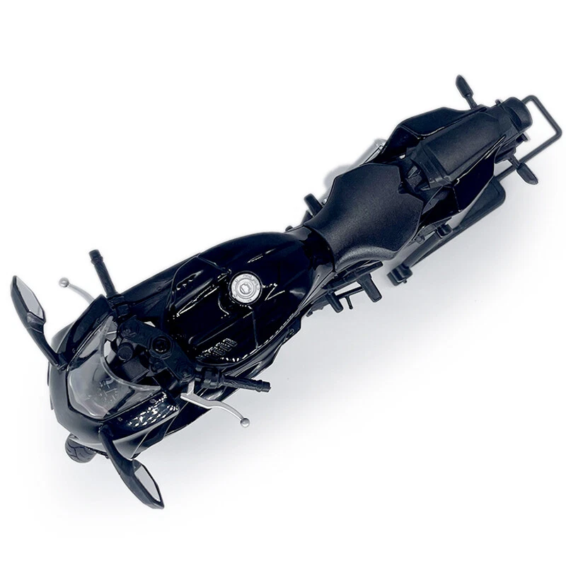 1/12 Yamaha YZF-R6 мотоцикла модель литая игрушка автомобиля мальчиков игрушки для детей черный - Изображение 3 из 4