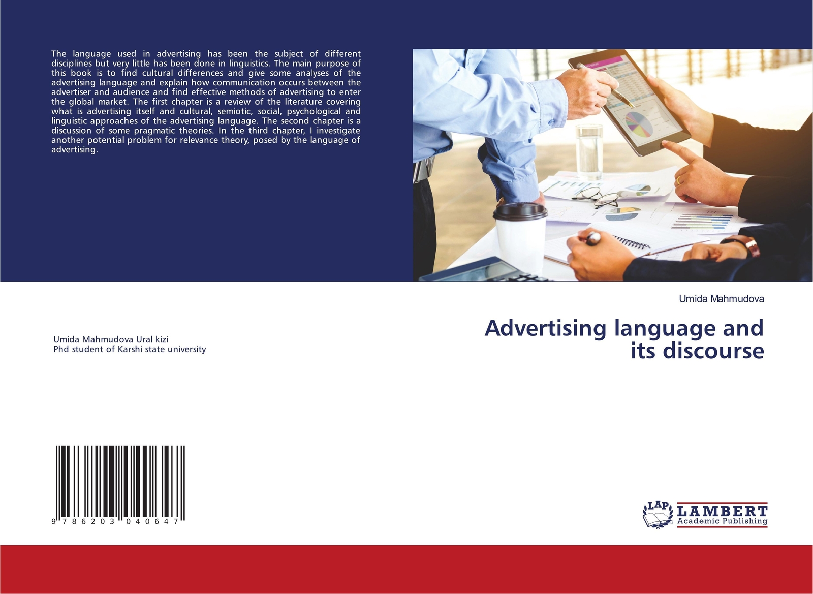 Thumbnail - Umida Mahmudova | Advertising Language And Its Discourse | Taschenbuch